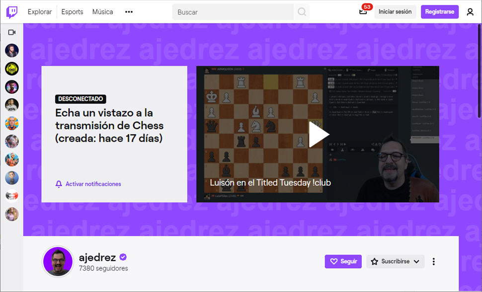 Recursos twitch