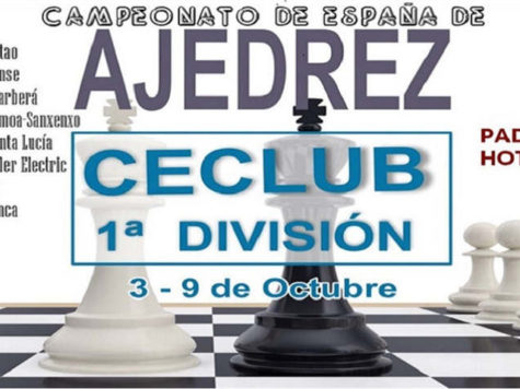 Campeonato de España Ajedrez Primera división en Directo