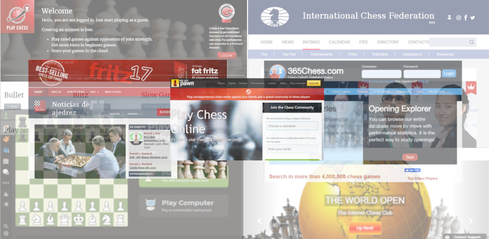 Base de Datos, Clases y Análisis de ajedrez online.